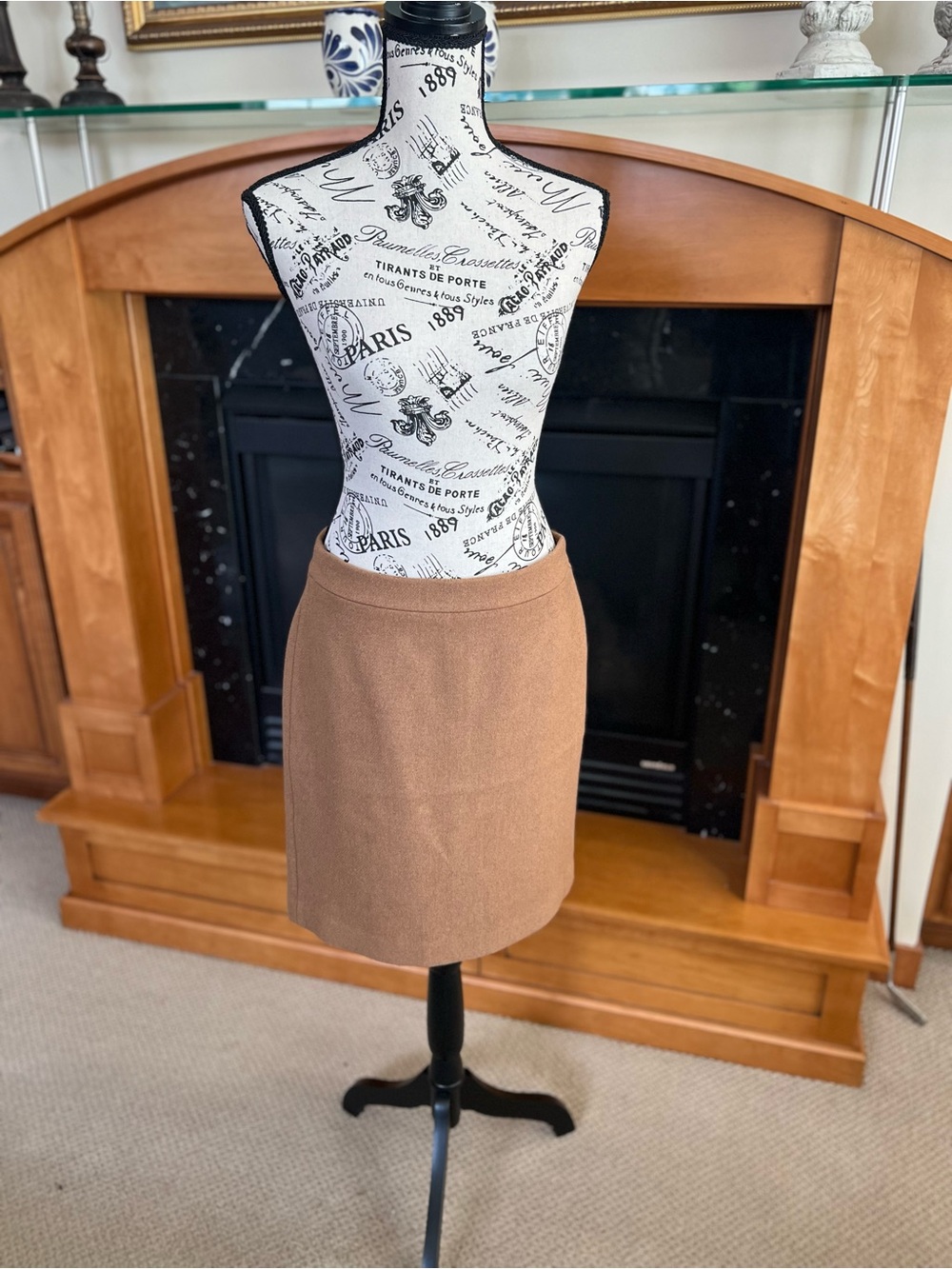 J.Crew Mercantile Wool Blend Skirt